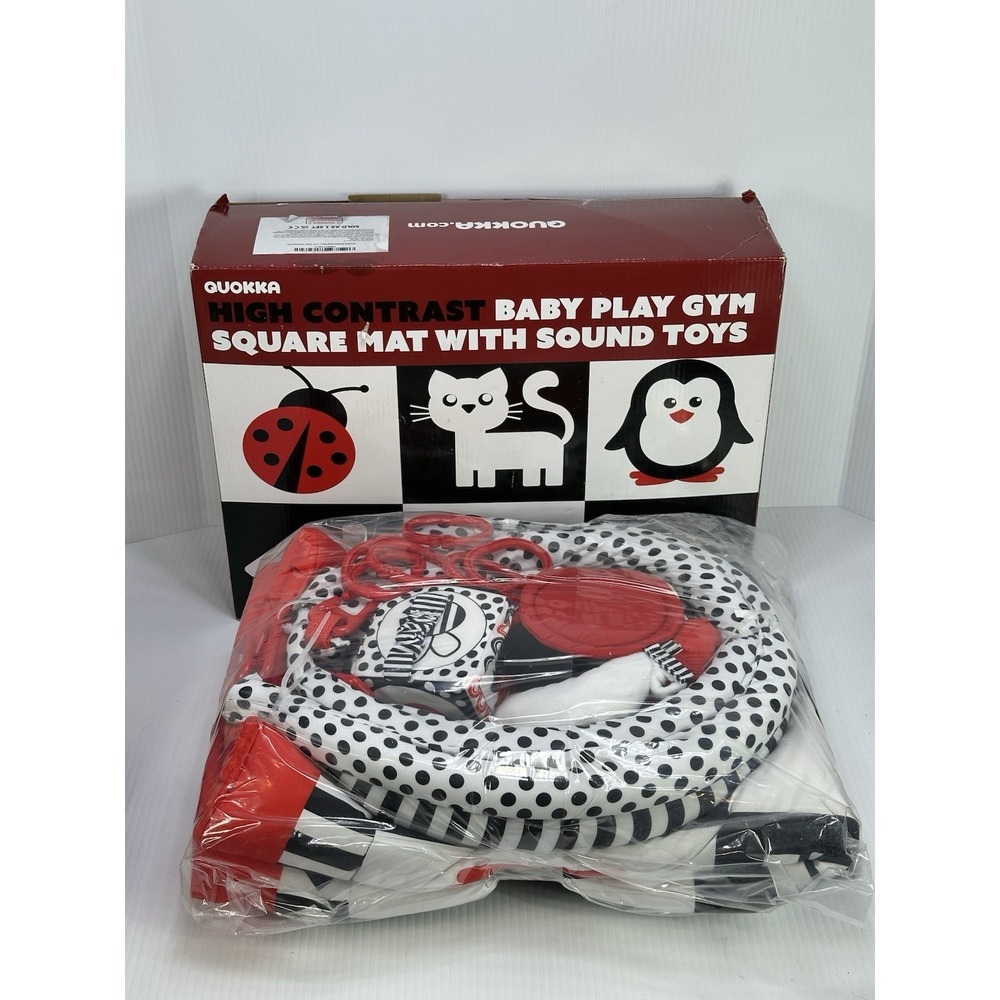 QUOKKA Padded Baby Gym Mat Model Number CONTGYMSQ